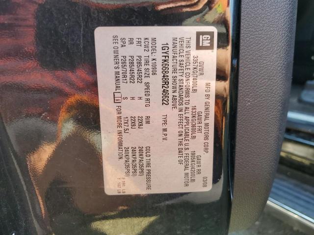 Photo 10 from auction – 2008 CADILLAC ESCALADE E with VIN 1GYFK66848R246622