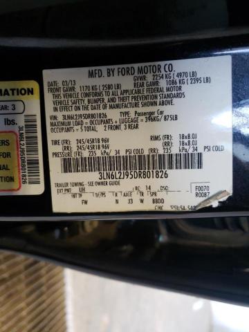 Photo 10 from auction – 2013 LINCOLN MKZ with VIN 3LN6L2J95DR801826