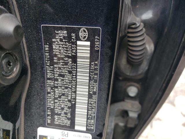 Photo 10 from auction – 2014 TOYOTA CAMRY L with VIN 4T1BF1FK0EU446232