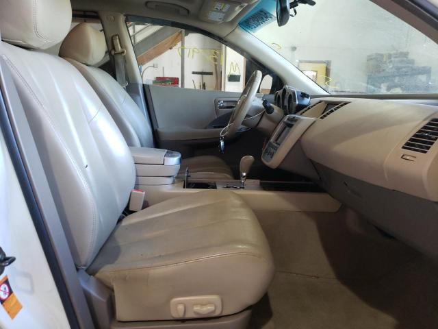 Photo 5 from auction – 2006 NISSAN MURANO SL with VIN JN8AZ08W76W525943