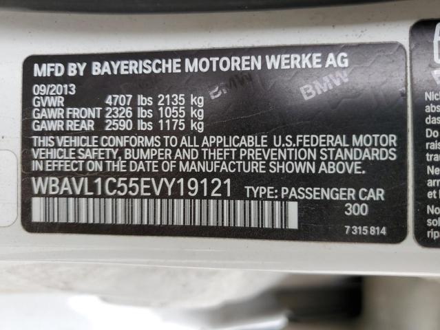 Photo 10 from auction – 2014 BMW X1 XDRIVE2 with VIN WBAVL1C55EVY19121