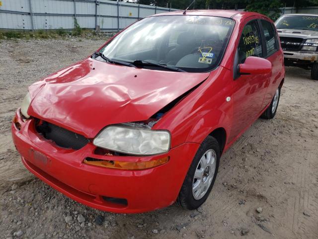 Photo 2 from auction – 2005 CHEVROLET AVEO BASE with VIN KL1TD626X5B455009