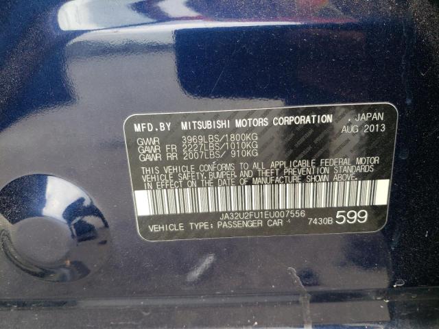 Photo 10 from auction – 2014 MITSUBISHI LANCER ES/ with VIN JA32U2FU1EU007556