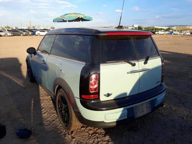 Photo 3 from auction – 2012 MINI COOPER CLU with VIN WMWZF3C52CT268367