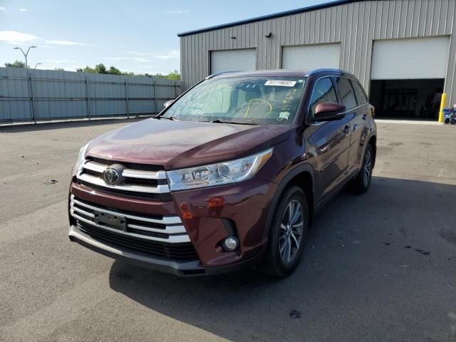 Photo 2 from auction – 2018 TOYOTA HIGHLANDER with VIN 5TDJZRFH2JS837892