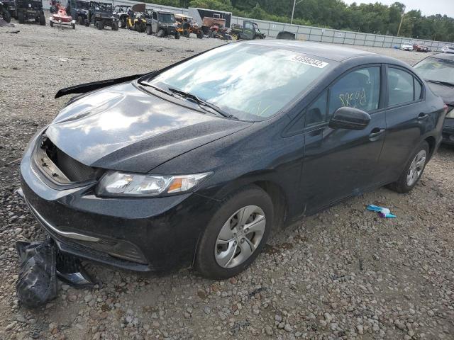 Photo 2 from auction – 2015 HONDA CIVIC LX with VIN 19XFB2F54FE115736