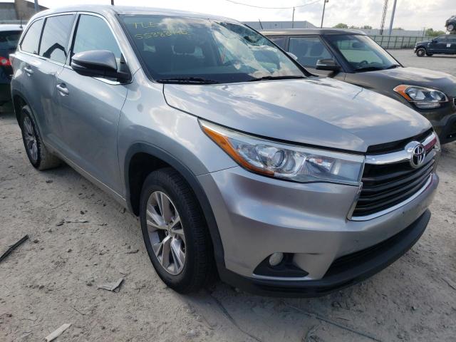 TOYOTA HIGHLANDER 2015 with VIN 5TDZKRFH8FS094041 - Photo from auction