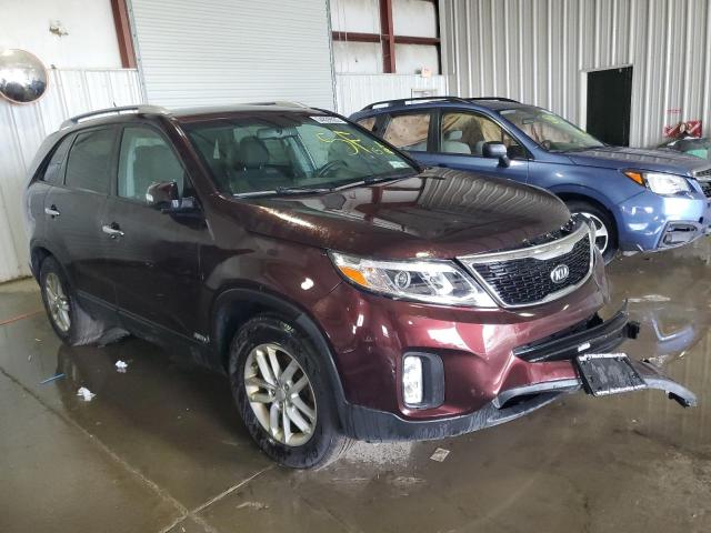 KIA SORENTO LX 2015 with VIN 5XYKTDA65FG604656 - Photo from auction