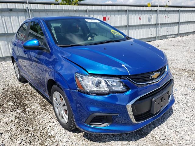 CHEVROLET SONIC LS 2017 with VIN 1G1JB5SH1H4146435 - Photo from auction