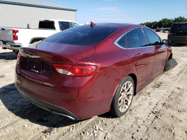 Photo 4 from auction – 2015 CHRYSLER 200 C with VIN 1C3CCCEG5FN553657