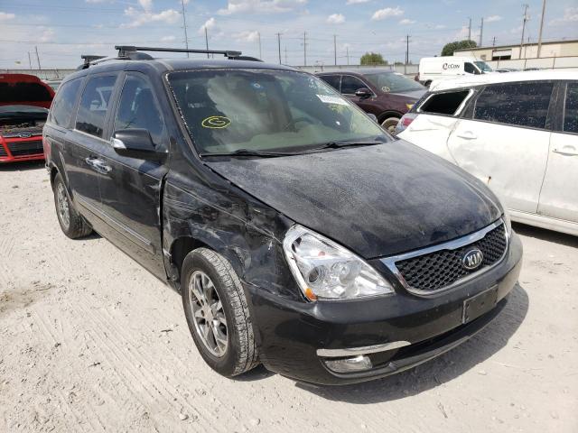 KIA SEDONA EX 2014 with VIN KNDMH4C72E6574775 - Photo from auction