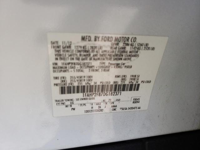 Photo 10 from auction – 2013 FORD TAURUS LIM with VIN 1FAHP2F87DG182371