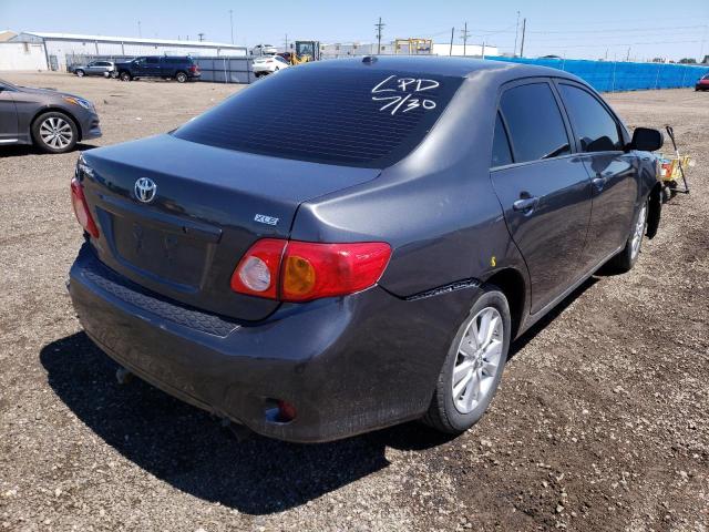 Photo 4 from auction – 2009 TOYOTA COROLLA BA with VIN 1NXBU40E99Z001617