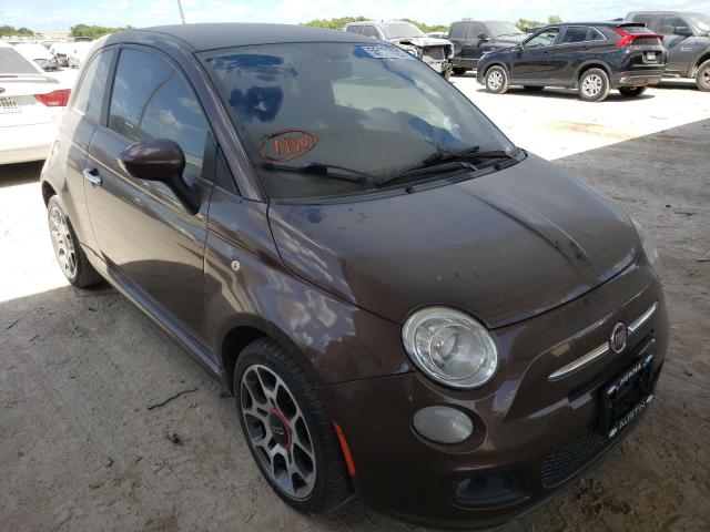 FIAT 500 SPORT 2012 with VIN 3C3CFFBR7CT233749 - Photo from auction