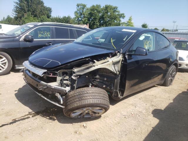 Photo 2 from auction – 2021 TESLA MODEL Y with VIN 5YJYGDEE9MF086409