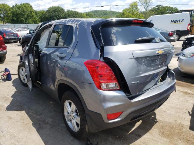 Photo 3 from auction – 2020 CHEVROLET TRAX LS with VIN 3GNCJKSB5LL163441