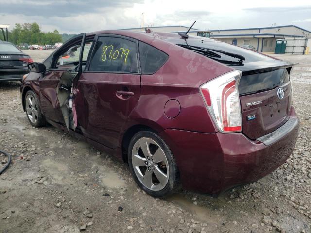 Photo 3 from auction – 2013 TOYOTA PRIUS with VIN JTDKN3DU6D5585765
