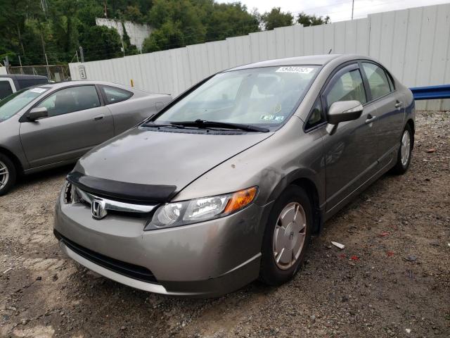 Photo 2 from auction – 2008 HONDA CIVIC HYBR with VIN JHMFA36238S010909