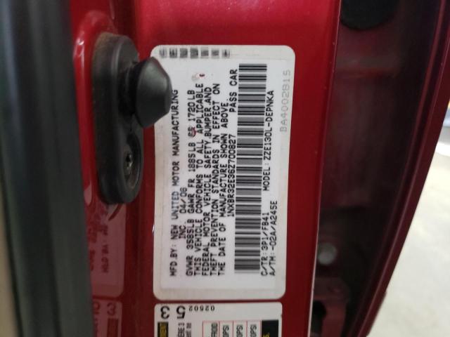 Photo 10 from auction – 2006 TOYOTA COROLLA LE with VIN 1NXBR32E36Z700827