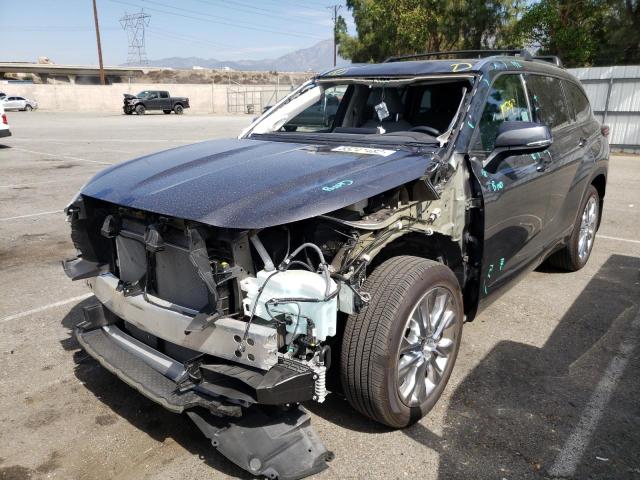 Photo 2 from auction – 2021 TOYOTA HIGHLANDER with VIN 5TDYZRAH5MS059310
