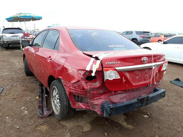 Photo 3 from auction – 2012 TOYOTA COROLLA BA with VIN 2T1BU4EE6CC831733
