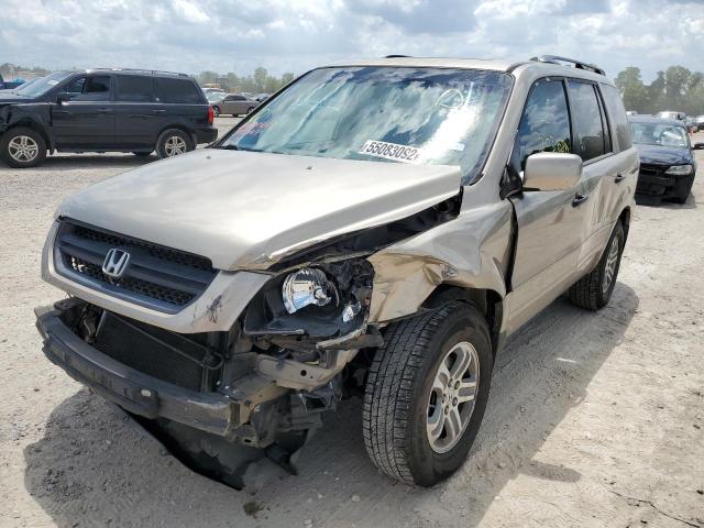 Photo 2 from auction – 2005 HONDA PILOT EXL with VIN 5FNYF18565B035030