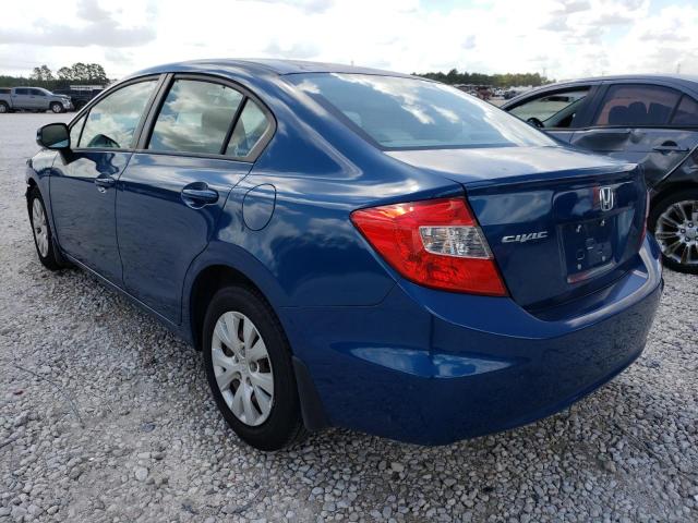 Photo 3 from auction – 2012 HONDA CIVIC LX with VIN 2HGFB2F56CH532938