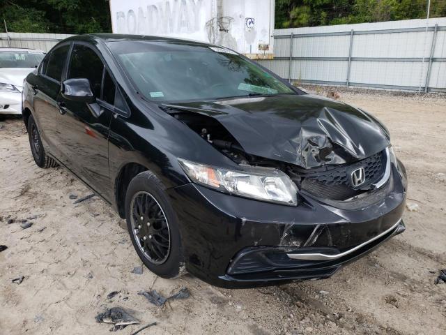 Photo 1 from auction – 2013 HONDA CIVIC LX with VIN 19XFB2F53DE072875