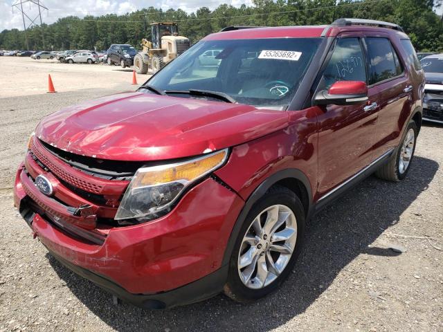 Photo 2 from auction – 2014 FORD EXPLORER L with VIN 1FM5K7F89EGA20764