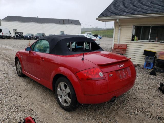 Photo 3 from auction – 2001 AUDI TT with VIN TRUTC28N911006431