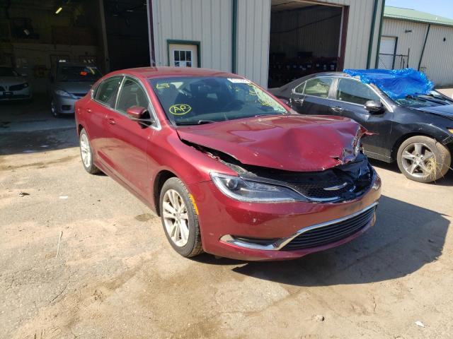 CHRYSLER 200 LIMITE 2015 with VIN 1C3CCCAB0FN595258 - Photo from auction