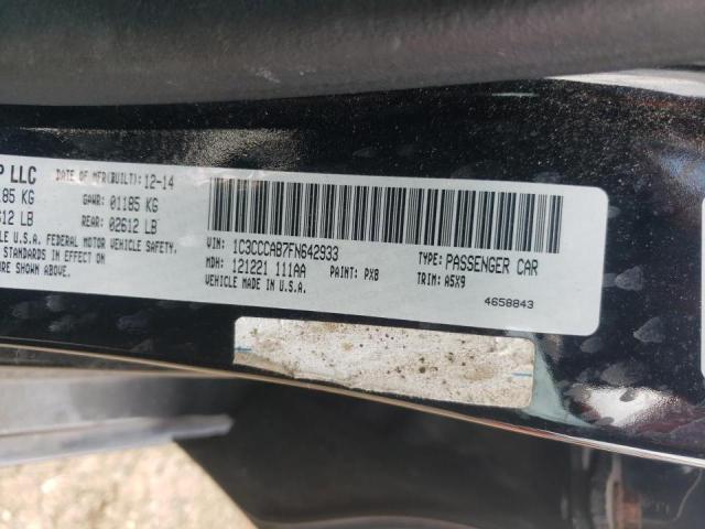Photo 10 from auction – 2015 CHRYSLER 200 LIMITE with VIN 1C3CCCAB7FN642933