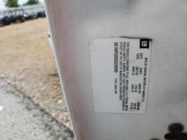 Photo 10 from auction – 2003 CHEVROLET IMPALA with VIN 2G1WF52E839206989