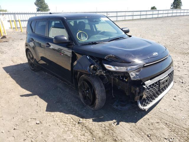 KIA SOUL LX 2020 with VIN KNDJ22AUXL7090796 - Photo from auction