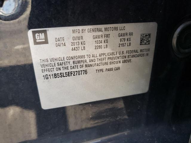 Photo 10 from auction – 2014 CHEVROLET MALIBU LS with VIN 1G11B5SL5EF270776