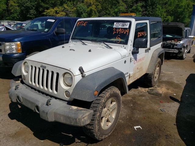 Photo 2 from auction – 2016 JEEP WRANGLER S with VIN 1C4AJWAG0GL249004