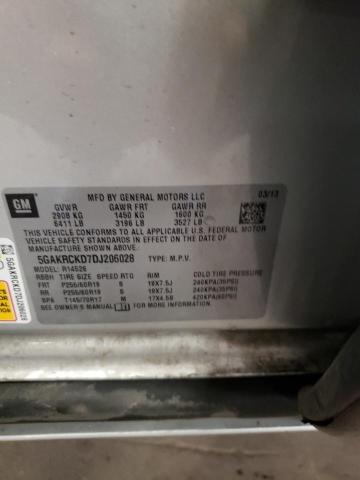 Photo 10 from auction – 2013 BUICK ENCLAVE with VIN 5GAKRCKD7DJ206028