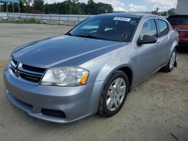 Photo 2 from auction – 2014 DODGE AVENGER SE with VIN 1C3CDZAB4EN176196