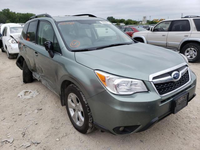 SUBARU FORESTER 2 2015 with VIN JF2SJAHC2FH524501 - Photo from auction