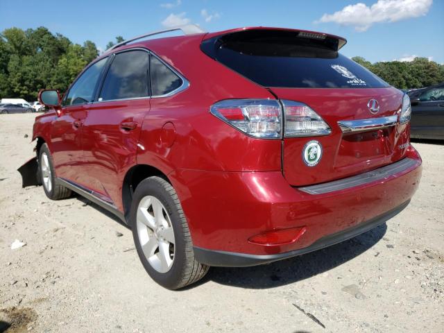 Photo 3 from auction – 2011 LEXUS RX 350 with VIN 2T2BK1BA6BC109629