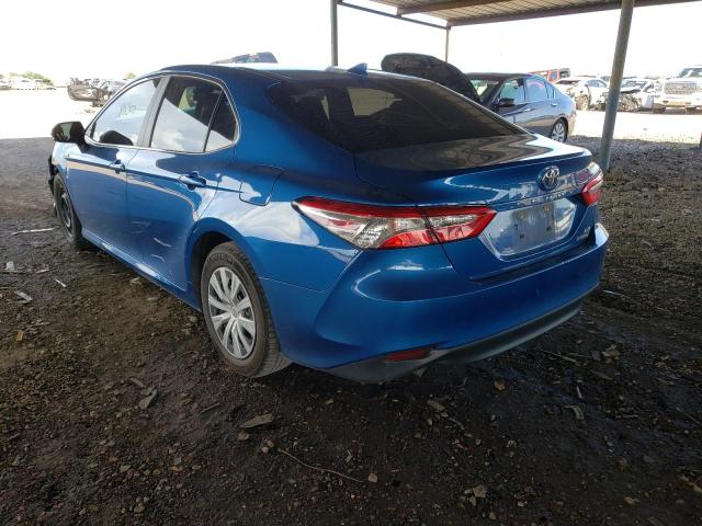 Photo 3 from auction – 2020 TOYOTA CAMRY LE with VIN 4T1C31AK6LU011894