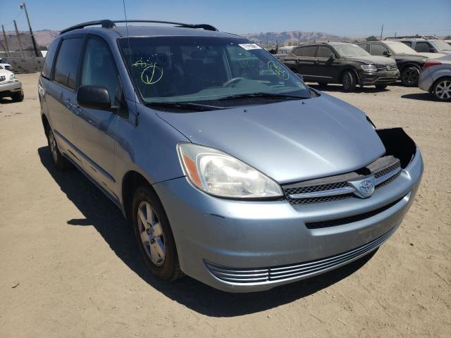 TOYOTA SIENNA CE 2004 with VIN 5TDZA23C44S022902 - Photo from auction