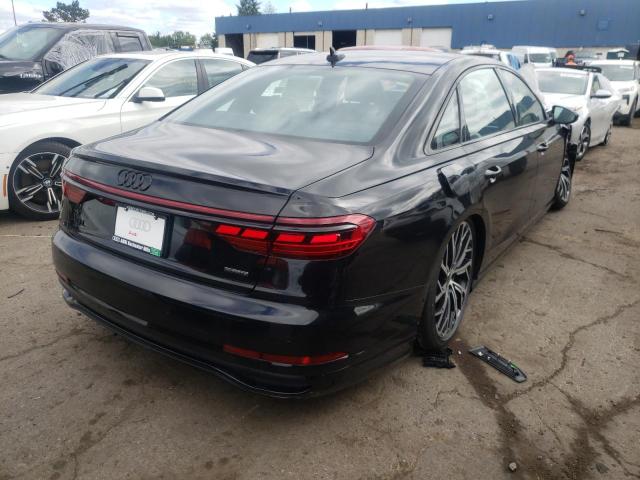 Photo 4 from auction – 2022 AUDI A8 L with VIN WAULDAF83NN006371