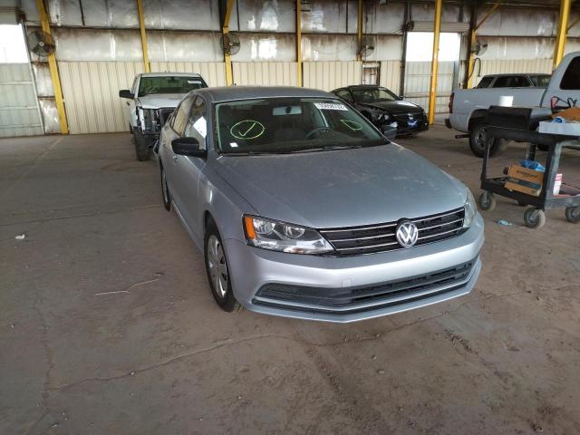 VOLKSWAGEN JETTA BASE 2015 with VIN 3VW2K7AJ1FM339971 - Photo from auction