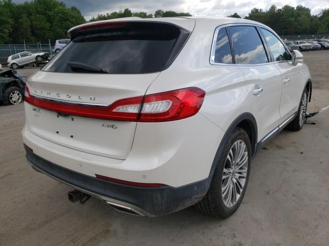 Photo 4 from auction – 2016 LINCOLN MKX RESERV with VIN 2LMTJ8LR2GBL60401