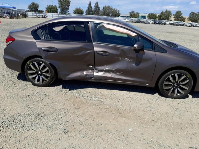 Photo 9 from auction – 2015 HONDA CIVIC EXL with VIN 2HGFB2F94FH519418