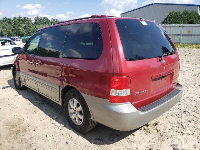 Photo 3 from auction – 2005 KIA SEDONA EX with VIN KNDUP132556699114