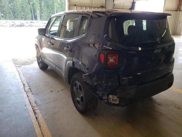 Photo 3 from auction – 2016 JEEP RENEGADE S with VIN ZACCJBAT0GPD48156