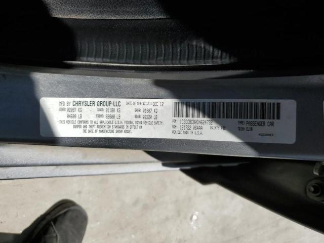 Photo 10 from auction – 2013 CHRYSLER 200 LIMITE with VIN 1C3CCBCB0DN624732