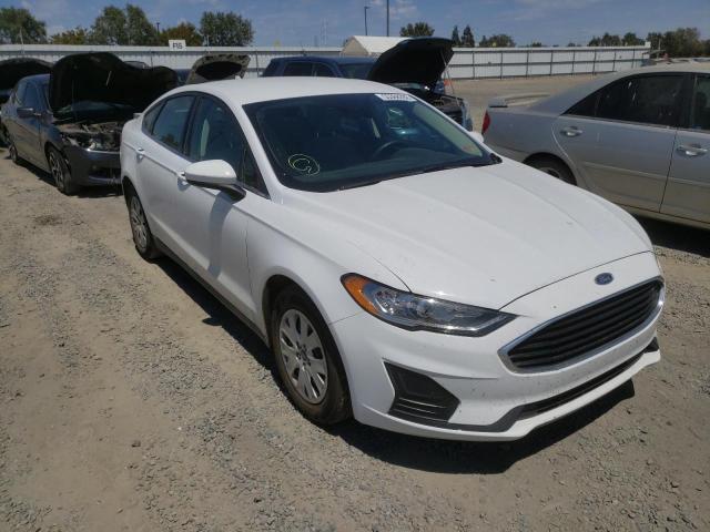 FORD FUSION S 2020 with VIN 3FA6P0G72LR254800 - Photo from auction
